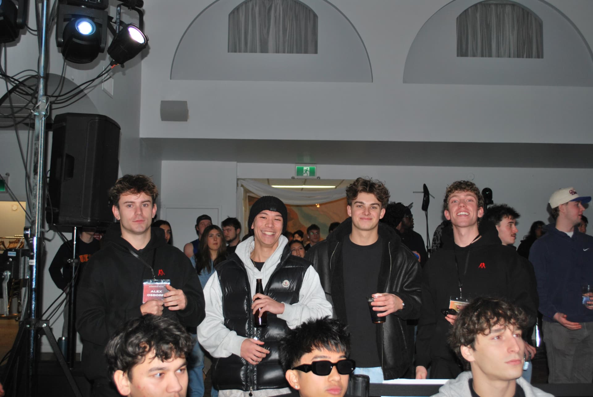 Attendees at FFAC wearing branded FFAC clothing